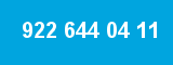 922 644 04 11